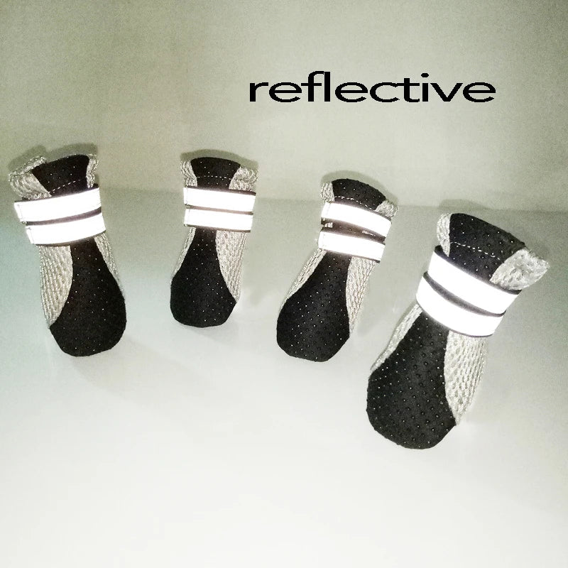 Breathable Pet Dog Outdoor Walking Shoes