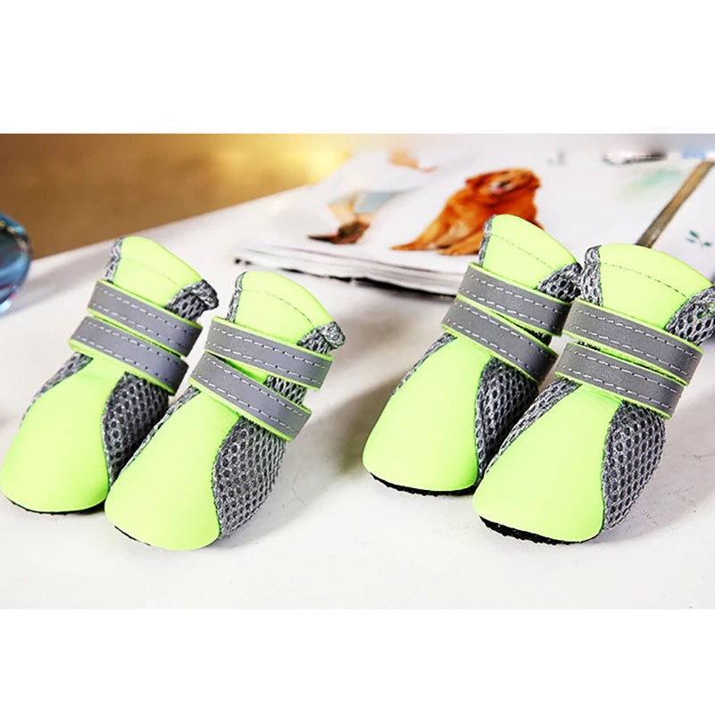 Breathable Pet Dog Outdoor Walking Shoes