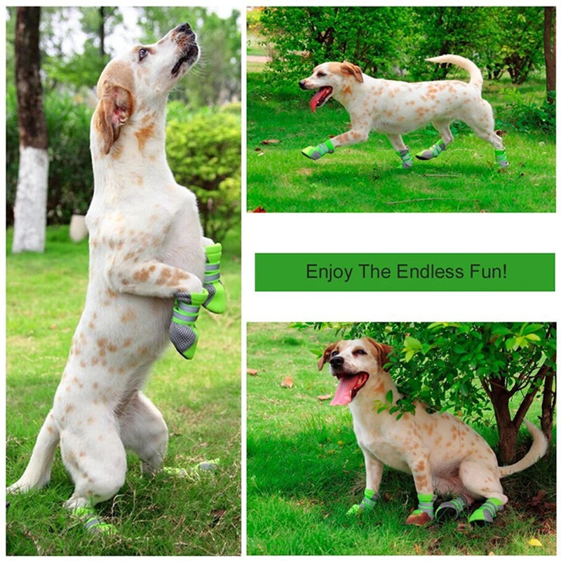 Breathable Pet Dog Outdoor Walking Shoes