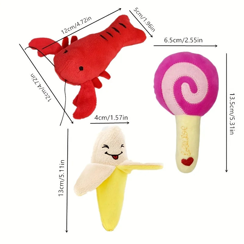 10pcs Pet Teething Toys