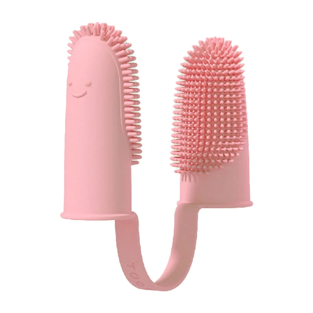 Dog Soft Double Finger Toothbrush