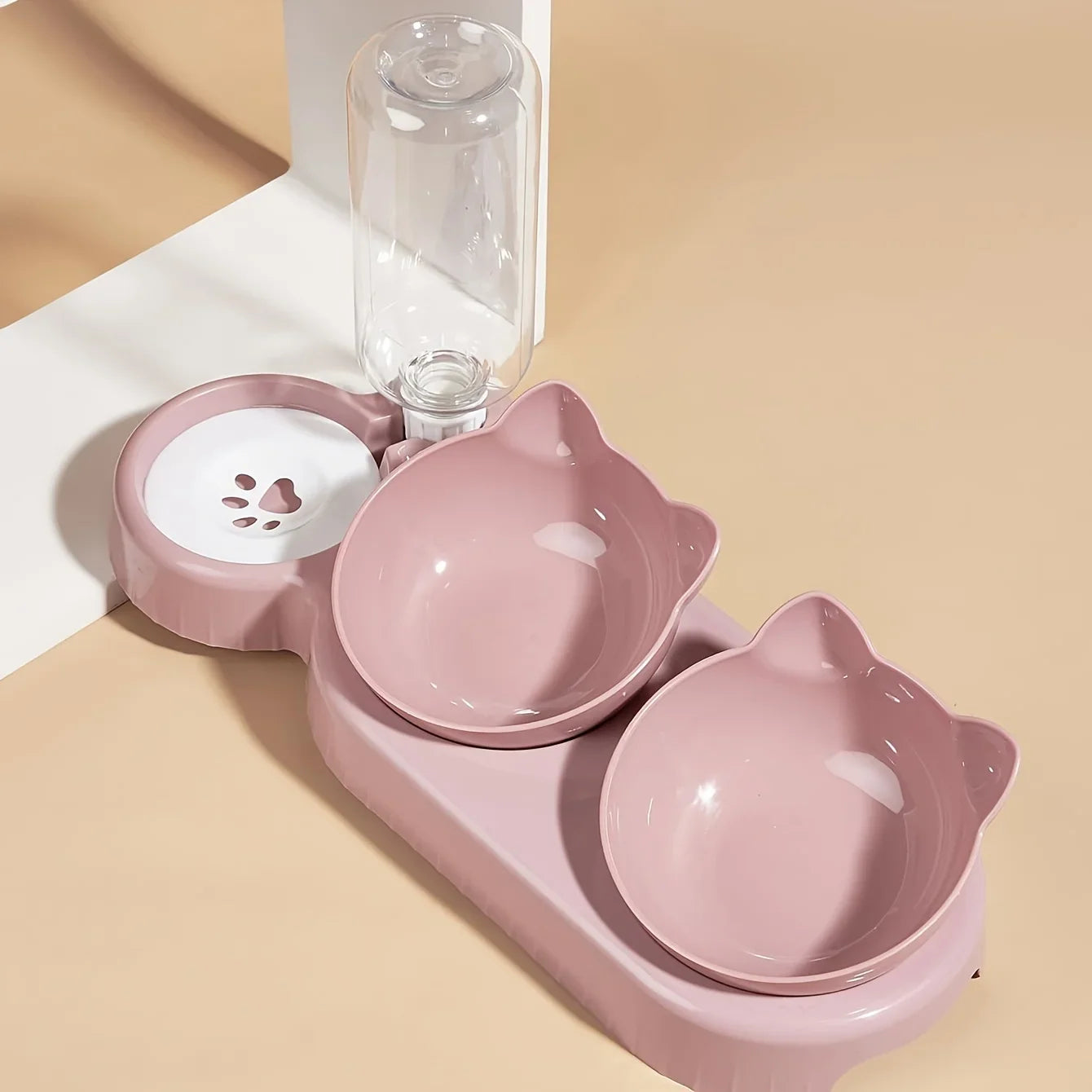 3 In 1 Pet Bowls With Water Feeder