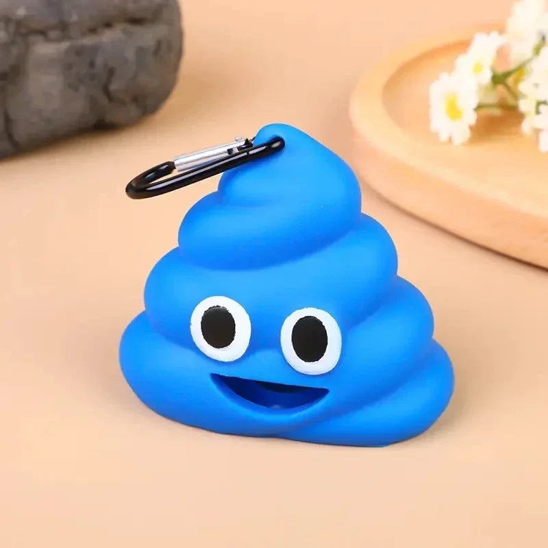 Creative Poop Shaped Pet Poop Waste Bag Dispenser
