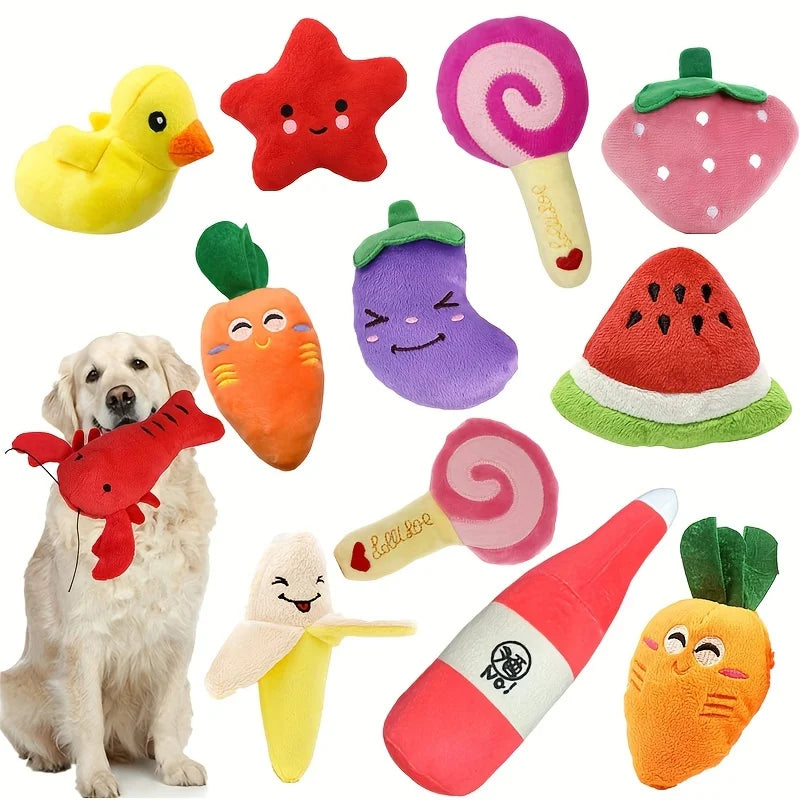 10pcs Pet Teething Toys