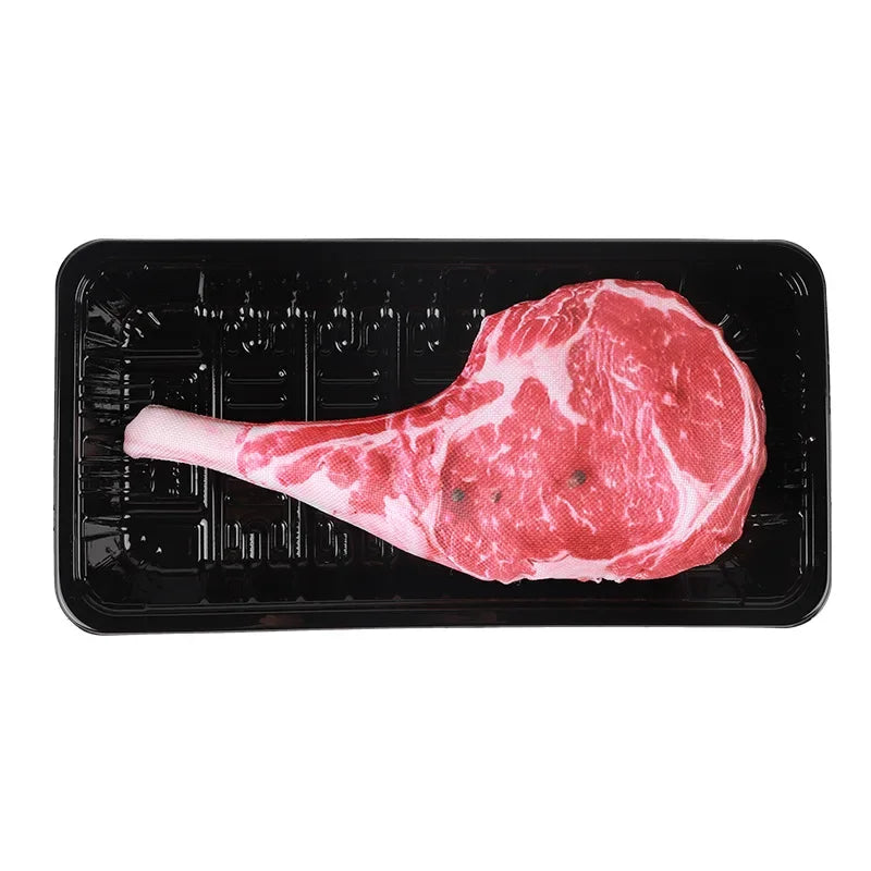 Simulated Steak Chew Toy