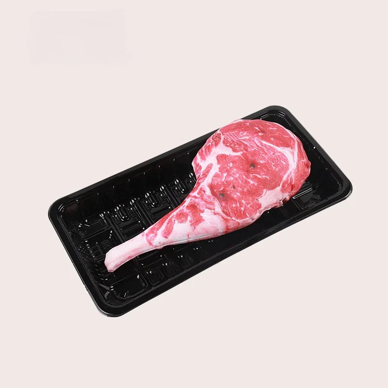 Simulated Steak Chew Toy