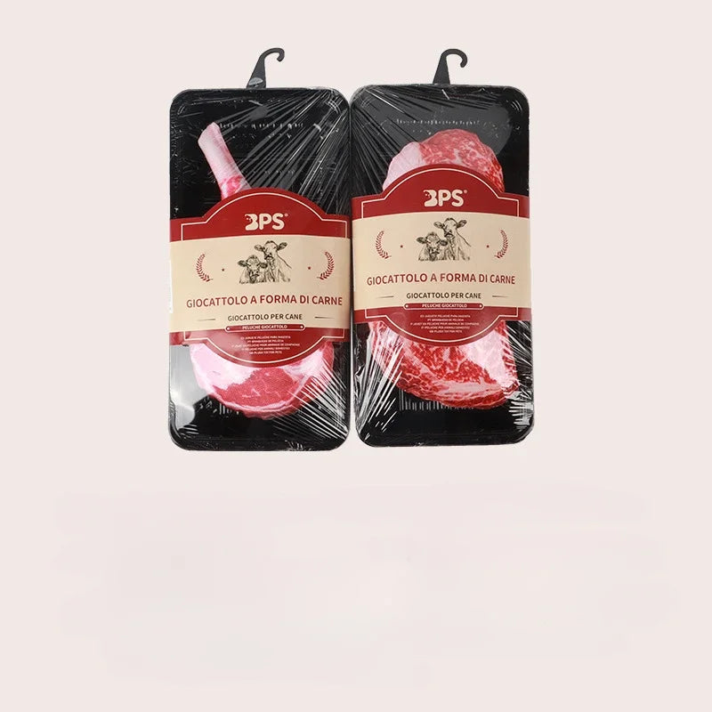 Simulated Steak Chew Toy