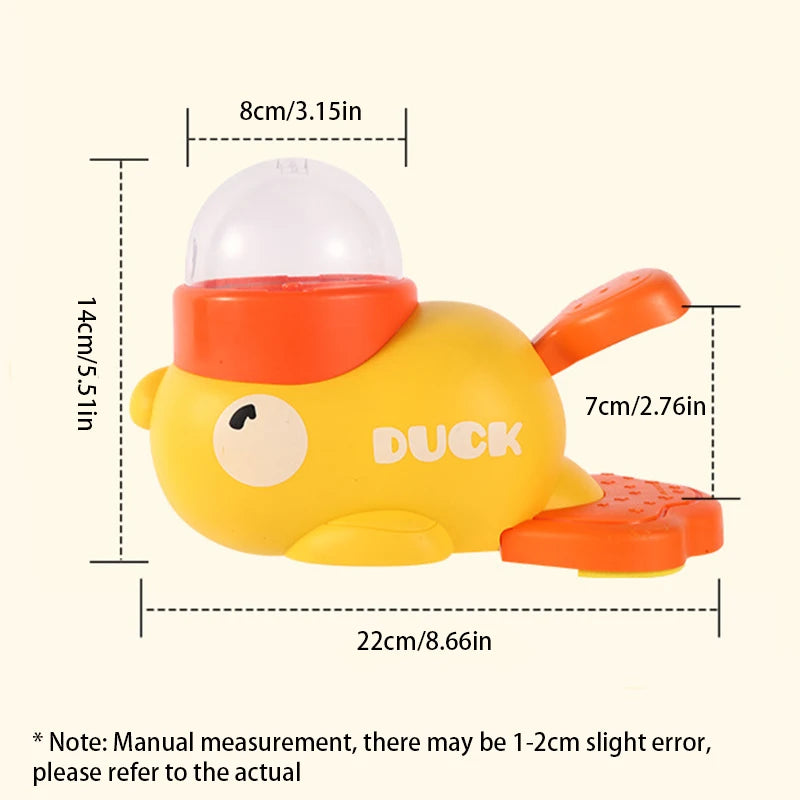 Yellow Duck Pet Feeder