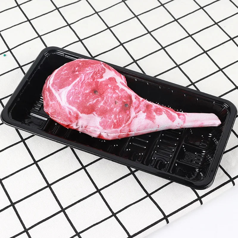 Simulated Steak Chew Toy