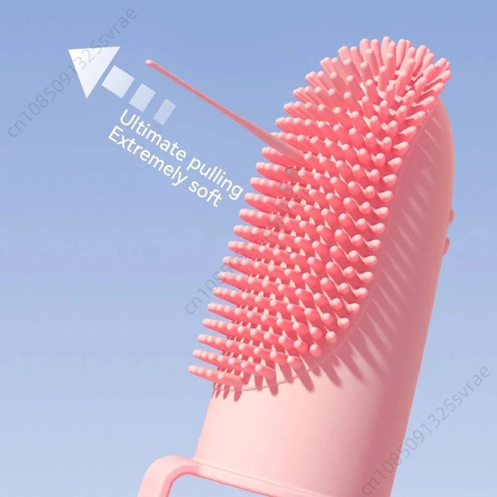 Dog Soft Double Finger Toothbrush