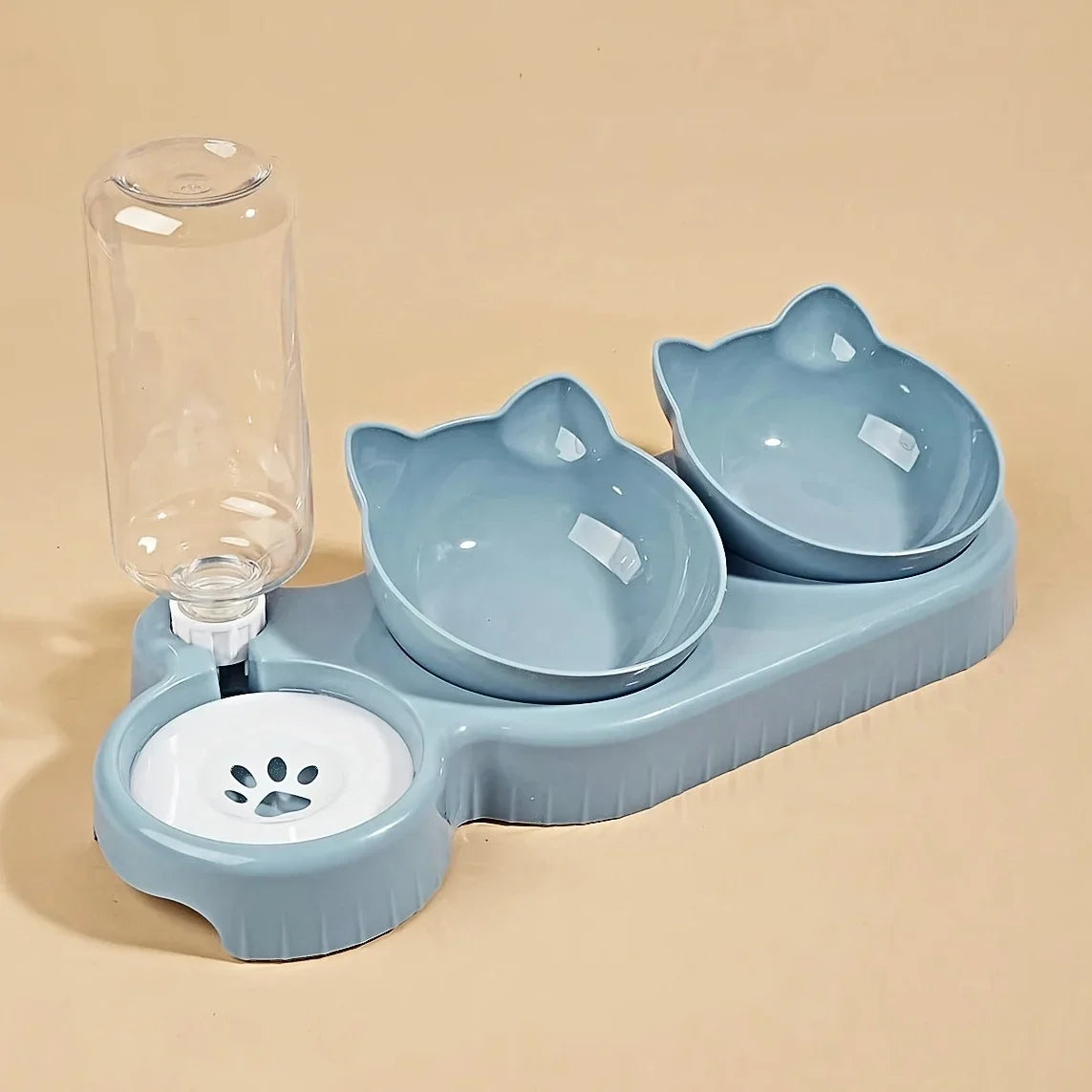 3 In 1 Pet Bowls With Water Feeder