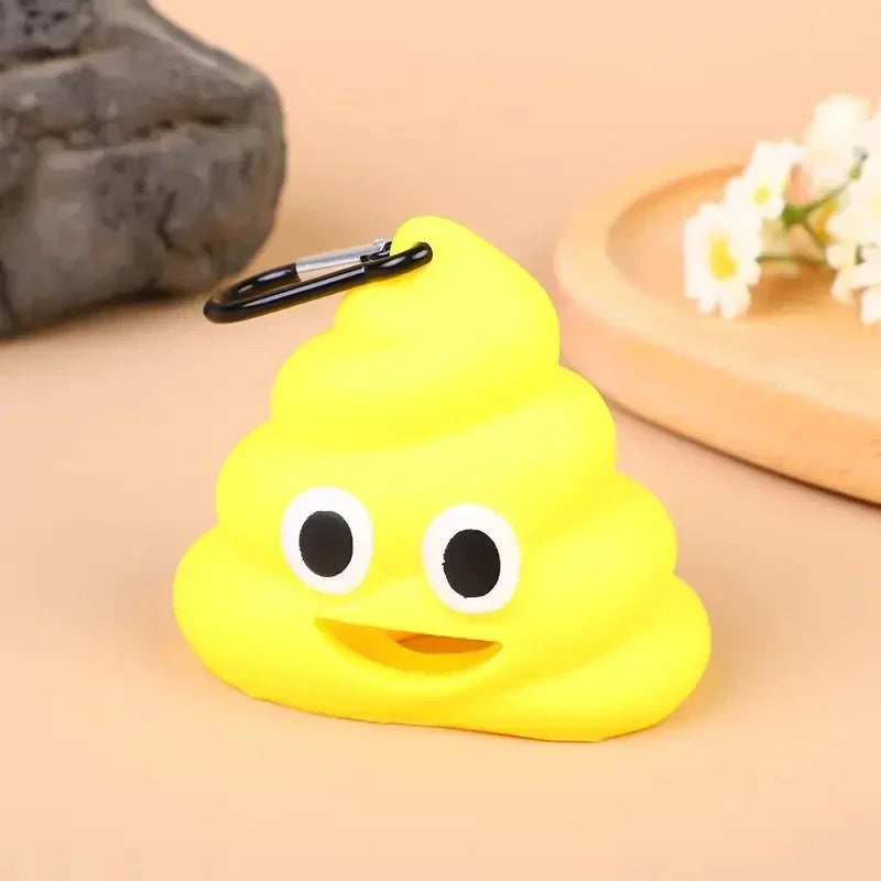 Creative Poop Shaped Pet Poop Waste Bag Dispenser